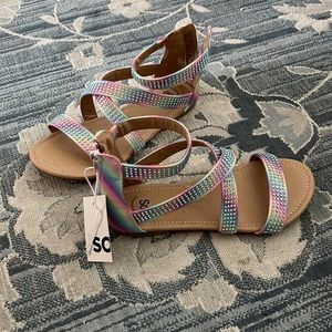 SO Rainbow Sandals - Little Kid Size 3 - BN with Tag
